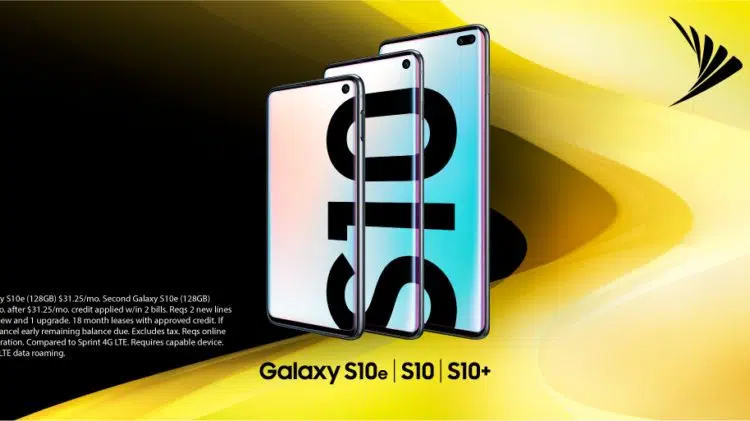 Sprint Samsung Galaxy S10 Series