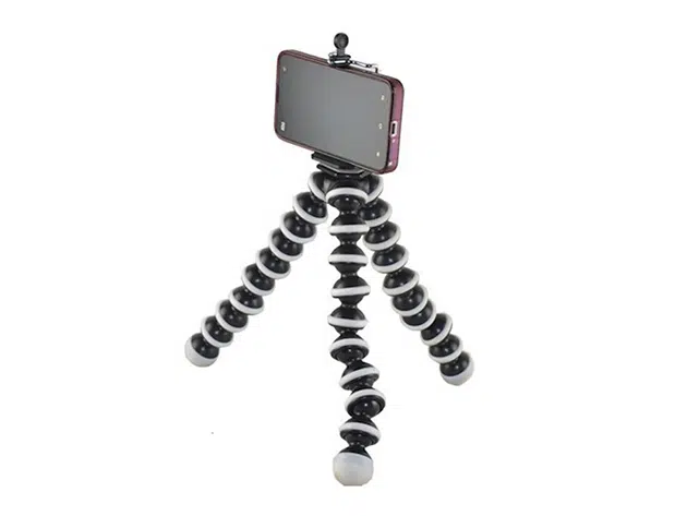 Flexible Tripod for Smartphones and Cameras