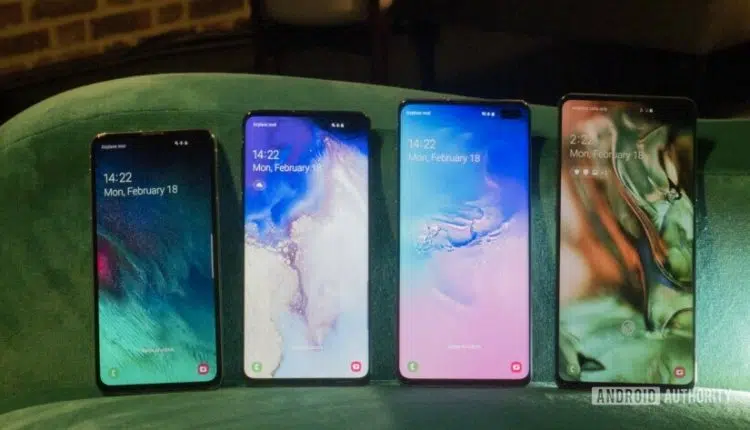Samsung Galaxy S10, S10e, S10 Plus, and S10 5G