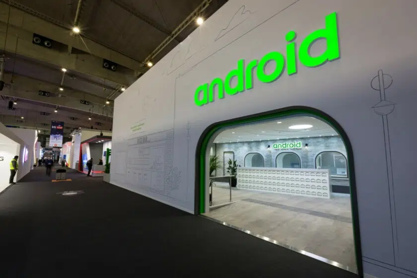 Android Plaza exterior MWC 2019