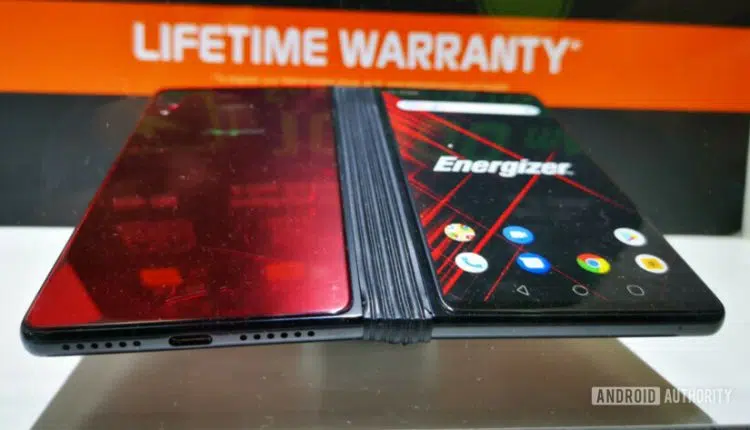Energizer Power Max P8100S foldable smartphone