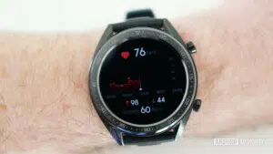 Huawei Watch GT heart rate tracking