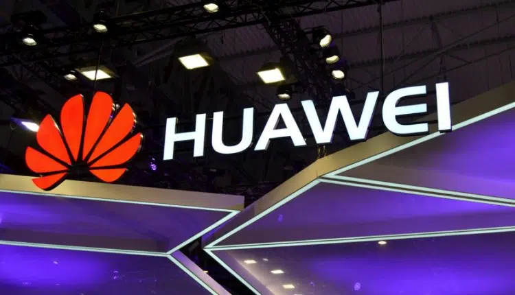 The Huawei logo.