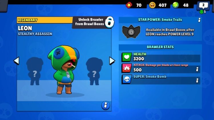 Leon New Brawler Brawl Stars Update