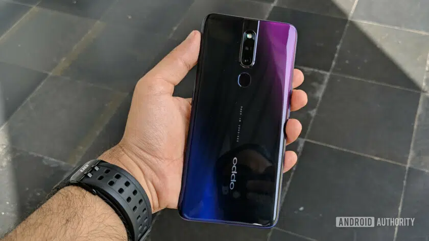 oppo f11 pro rear