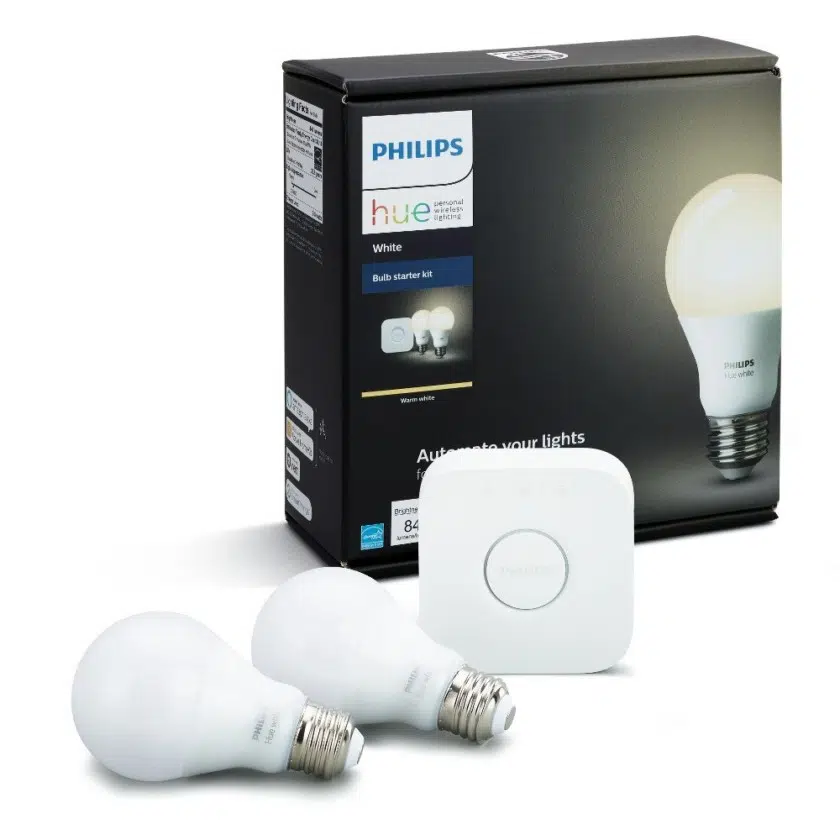 Philips HUE Smart LED starter pack a Google Assistant compatible device