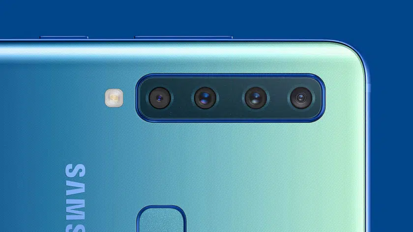 The quad-camera Samsung Galaxy A9 2018.