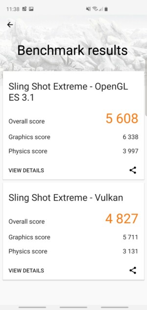 Samsung Galaxy S10 Plus 3DMark Benchmark