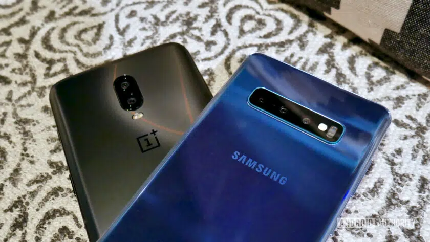 Samsung Galaxy S10 vs OnePlus 6T camera