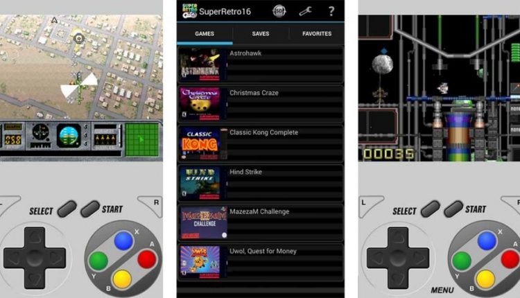 SuperRetro16 - best emulators for android