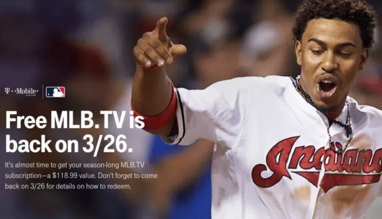 T-Mobile offers a free susbcription to MLB.TV