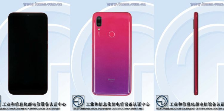 A Xiaomi Redmi phone seen on TENAA, rumored to be the Redmi 7.