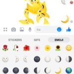 Facebook Messenger dark mode screenshot