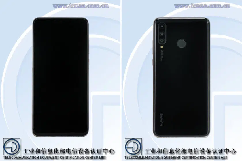 A TENAA listing for the Huawei P30 Lite