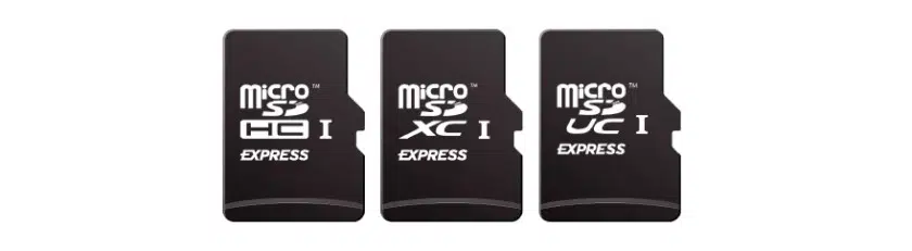 The new microSD Express cards.