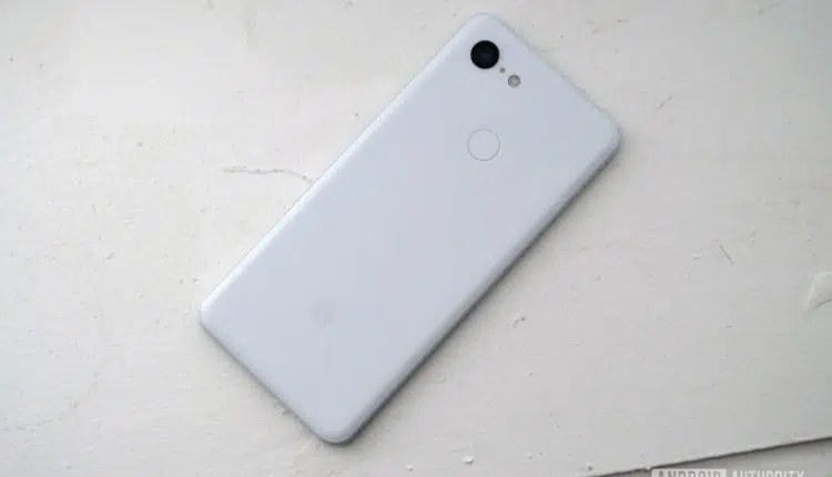google pixel 3 clearly white color design