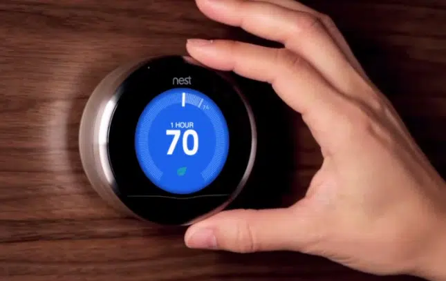Nest thermostat a Google Assistant compatible device