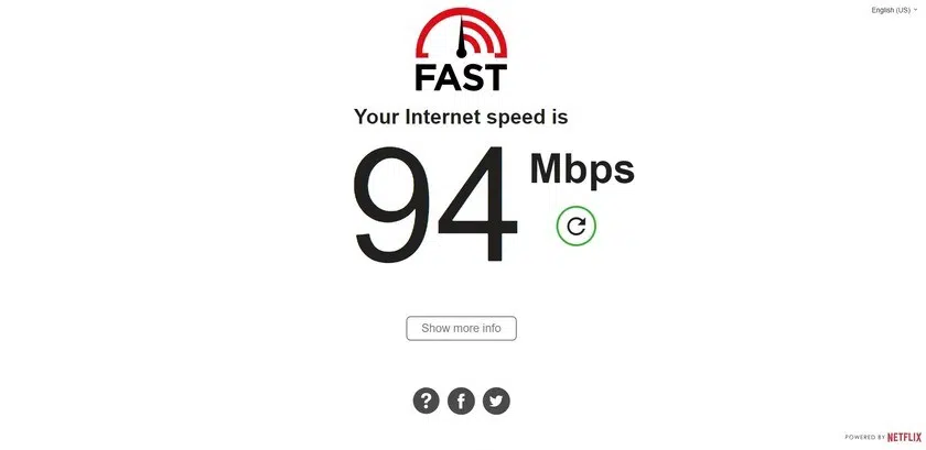 netflix speed test app