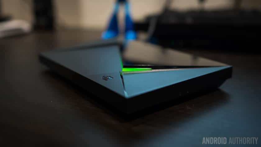 Photo of a NVIDIA Shield TV a Google Assistant compatible device