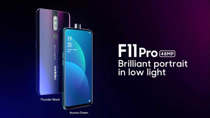 The Oppo F11 Pro.