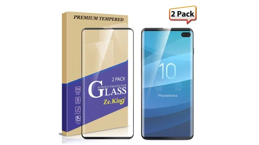 Zeking tempered glass screen protector 2 pack
