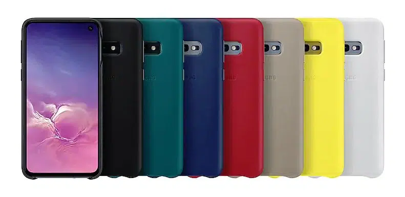 Leather Samsung Galaxy S10e cases