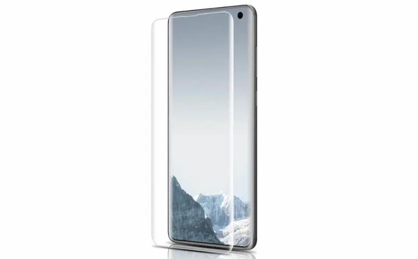 Starred Samsung Galaxy S10 screen protector