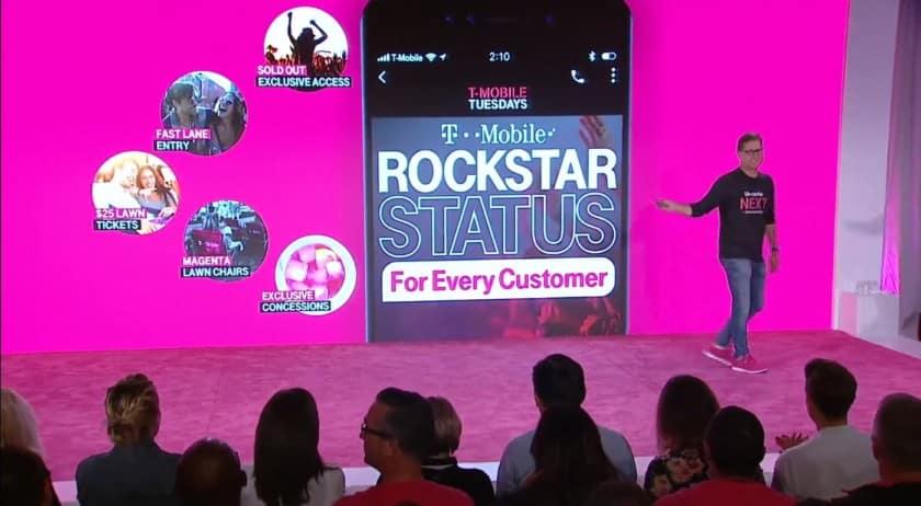 T-Mobile LiveNation partnership