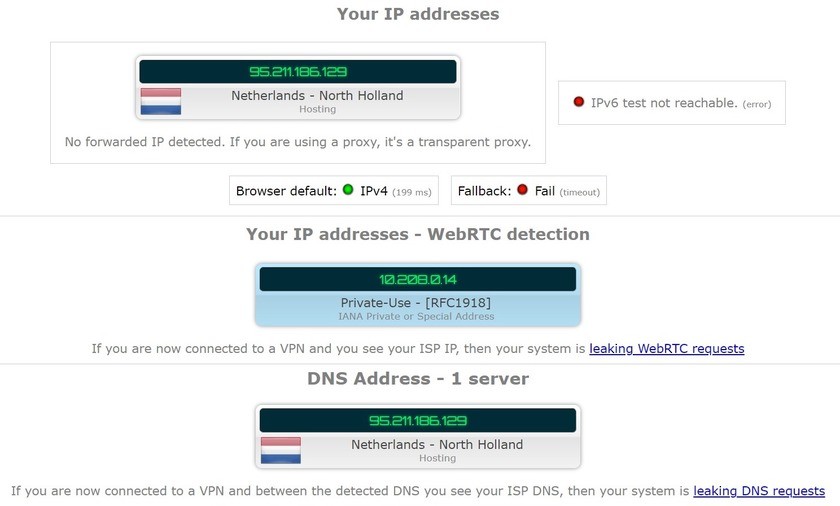 vpn unlimited ip and dns leak test